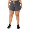 Shorts femininos de fleece Asics Sunday Sana Shorts femininos de fleece Asics Sunday Sana