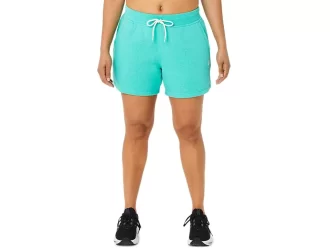 Shorts femininos de fleece Asics Sunday Sana Shorts femininos de fleece Asics Sunday Sana