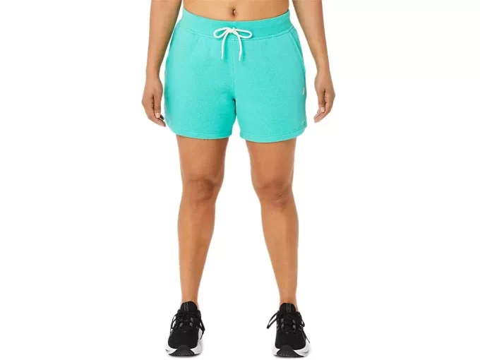 Shorts femininos de fleece Asics Sunday Sana Shorts femininos de fleece Asics Sunday Sana