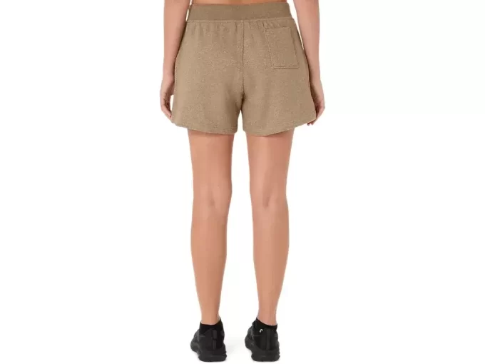 Shorts femininos de fleece Asics Sunday Sana Shorts femininos de fleece Asics Sunday Sana