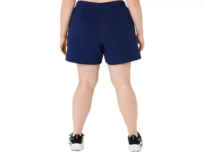 Shorts femininos de fleece Asics Sunday Sana Shorts femininos de fleece Asics Sunday Sana