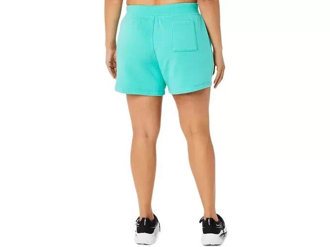 Shorts femininos de fleece Asics Sunday Sana Shorts femininos de fleece Asics Sunday Sana
