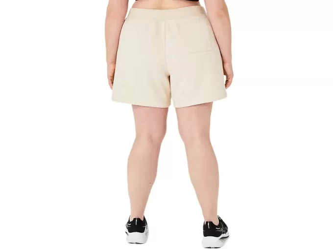Shorts femininos de fleece Asics Sunday Sana Shorts femininos de fleece Asics Sunday Sana