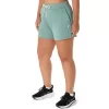 Shorts femininos de fleece Asics Sunday Sana Shorts femininos de fleece Asics Sunday Sana