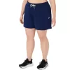 Shorts femininos de fleece Asics Sunday Sana Shorts femininos de fleece Asics Sunday Sana
