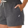 Shorts femininos de fleece Asics Sunday Sana Shorts femininos de fleece Asics Sunday Sana