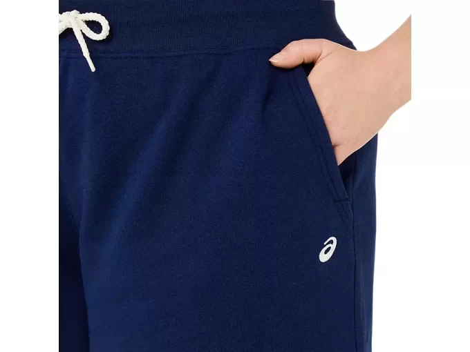 Shorts femininos de fleece Asics Sunday Sana Shorts femininos de fleece Asics Sunday Sana