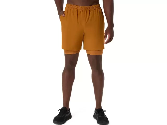 Shorts masculinos 7 em 2 em 1 Shorts masculinos 7 em 2 em 1