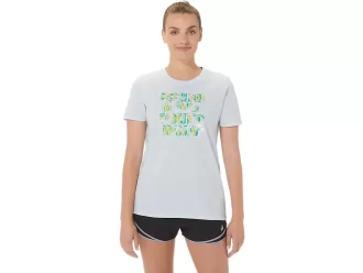 Tênis feminino ASICS Hibiscus Slogan