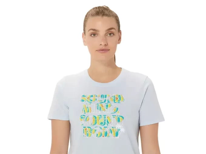 Tênis feminino ASICS Hibiscus Slogan Tênis feminino ASICS Hibiscus Slogan