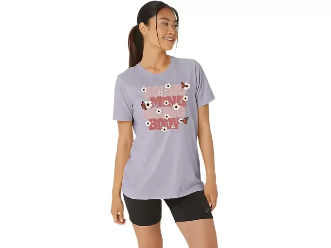 Tênis feminino ASICS MONARCH SLOGAN CREW Tênis feminino ASICS MONARCH SLOGAN CREW