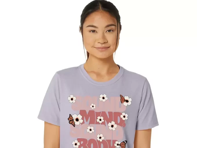 Tênis feminino ASICS MONARCH SLOGAN CREW Tênis feminino ASICS MONARCH SLOGAN CREW