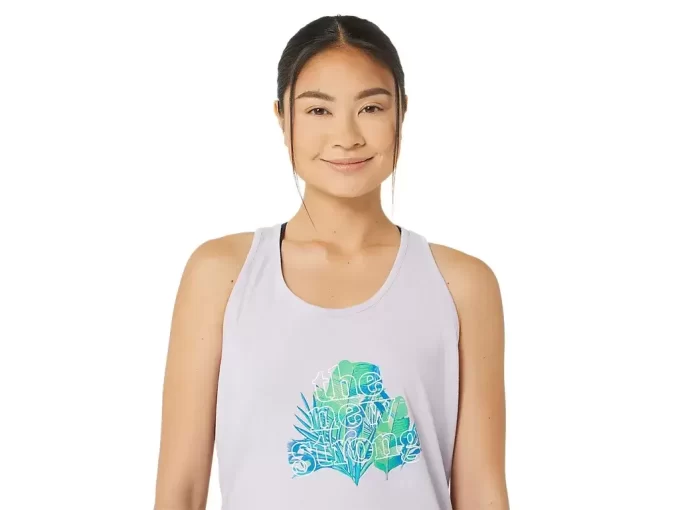 Tênis feminino ASICS THE NEW STRONG PALMS RACERBACK Tênis feminino ASICS THE NEW STRONG PALMS RACERBACK